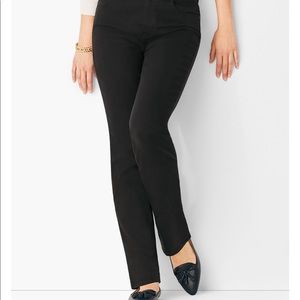 Talbots Flawless Corduroy High Waist Straight Leg Pants